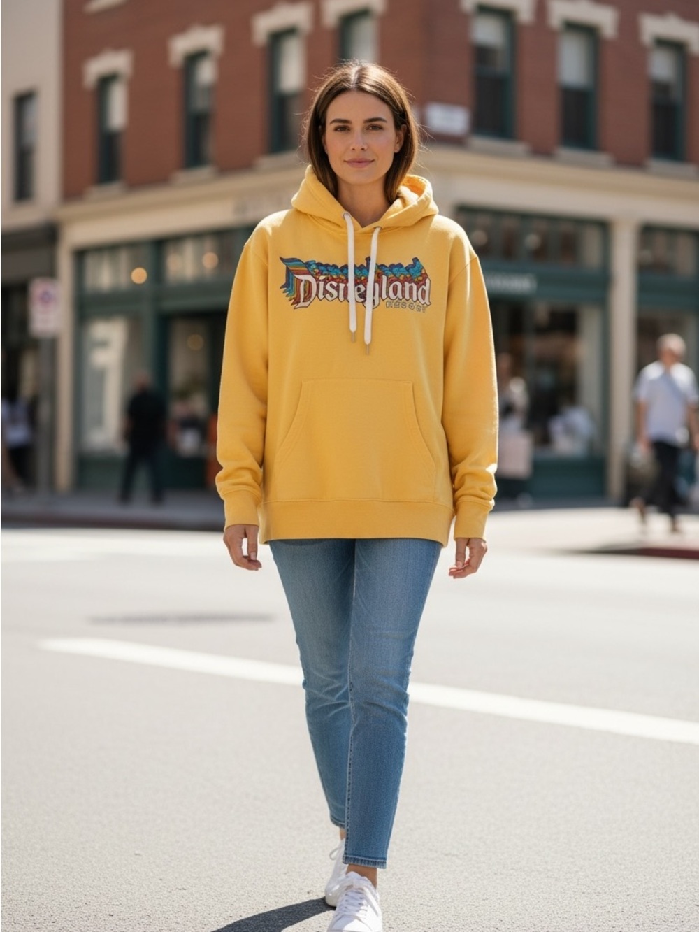 Disney Soft Yellow hoodie